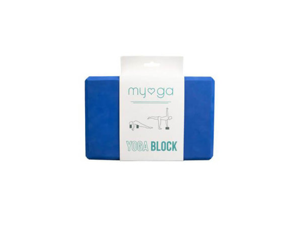 Small Foam Yoga Block – Blue