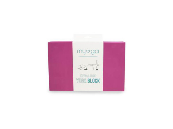 Extra Large Foam Yoga Block – Plum