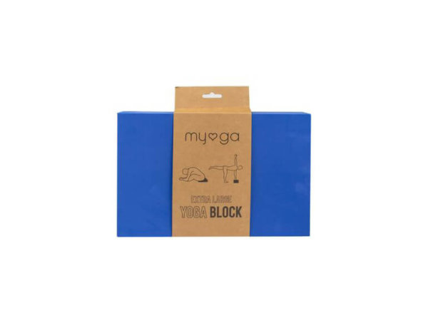 Extra Large Foam Yoga Block – Blue